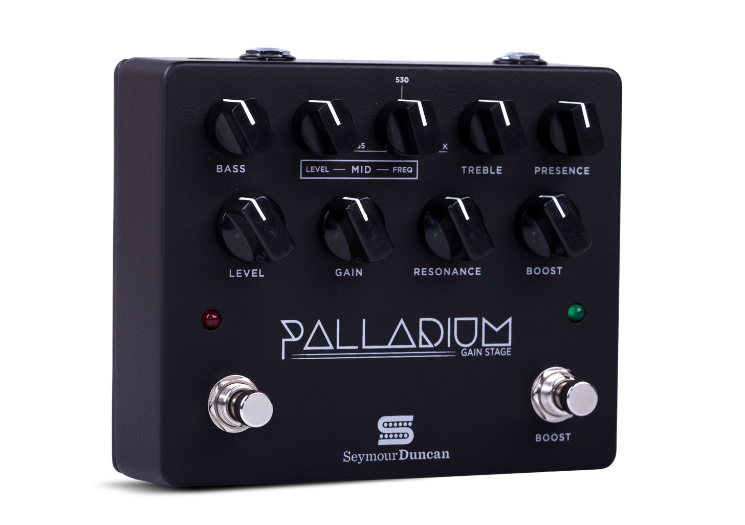 Palladium Gain Stage Pedal, Black Palladium Gain Stage Pedal, Black